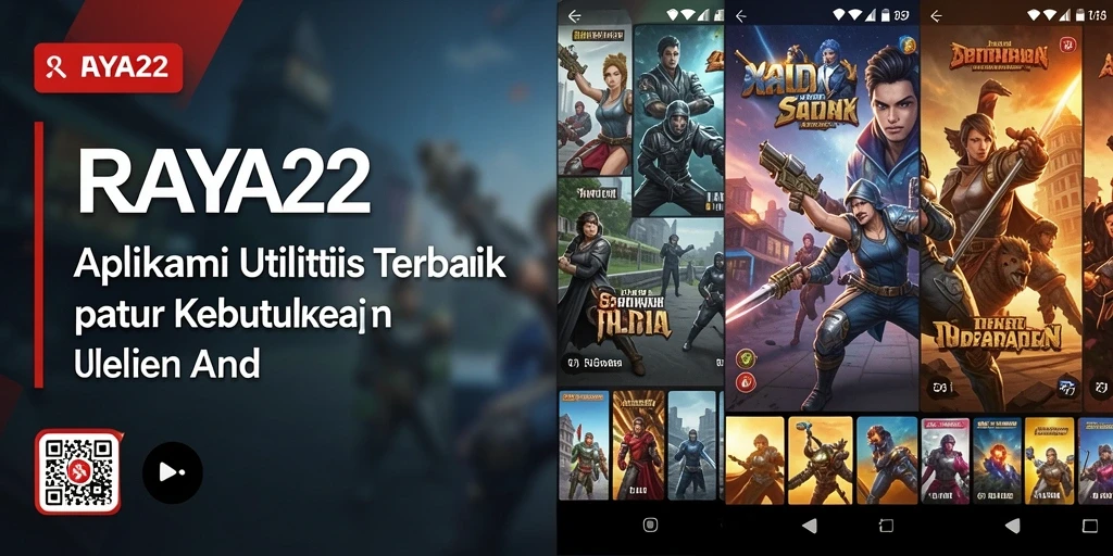 Tampilan antarmuka RAYA22 yang intuitif dan menarik.