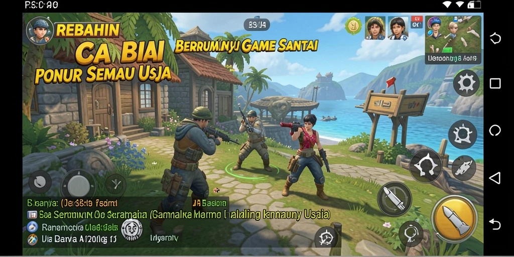 Screenshot gameplay REBAHIN yang menampilkan keseruan permainan.