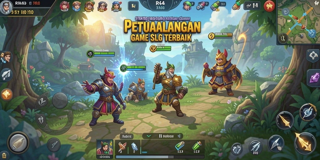 Tampilan gameplay menarik dalam RR44 memperlihatkan kerjasama dan strategi.